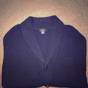 Brooks Brothers wool cardigan sweater